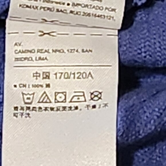 Old Navy Women's Blue Front Tie Shirt, Size XXL - Picture 6 of 6